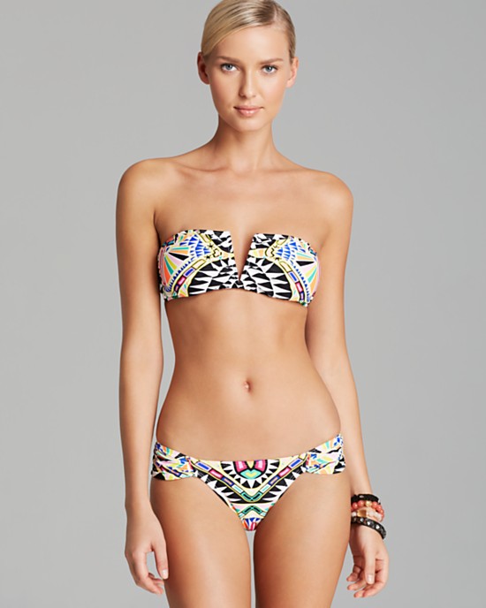 best bathing suits 2014 swim wear bandeau strapless mara hoffman best swimwear best bikinis best swimsuits 