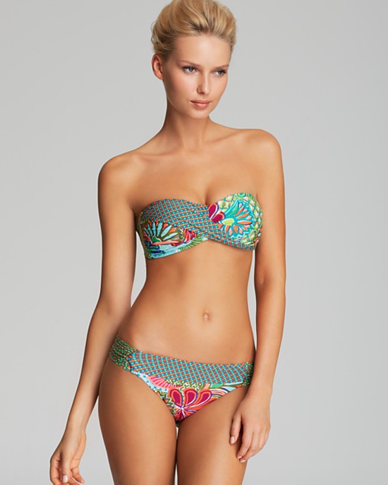best bathing suits 2014 swim wear bandeau strapless trina turk 2 best swimwear best bikinis best swimsuits 