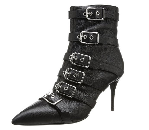 giuseppe zanotti shoes heels black boots 2014